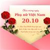 Chúc mừng ngày Phụ Nữ Việt Nam 20.10