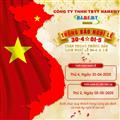THÔNG BÁO LỊCH NGHỈ LỄ 30 VÀ 1/5